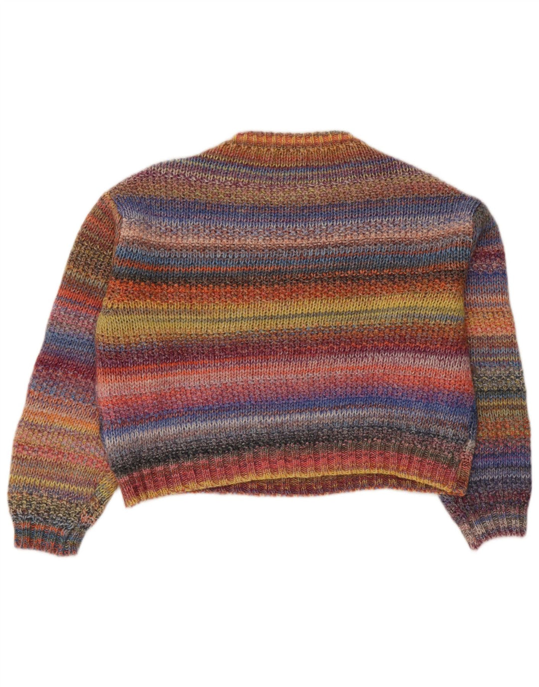 LOLLYS LAUNDRY Женский джемпер с круглым вырезом, Великобритания 16, большой разноцветный