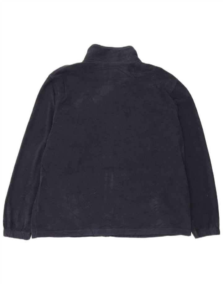 Мужская флисовая куртка G-Star UK 40, большая темно-синяя, полиэстер