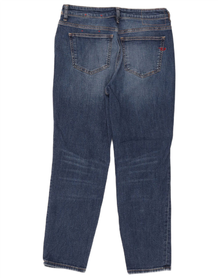 Женские узкие джинсы Diesel W28 L26, синие, хлопок