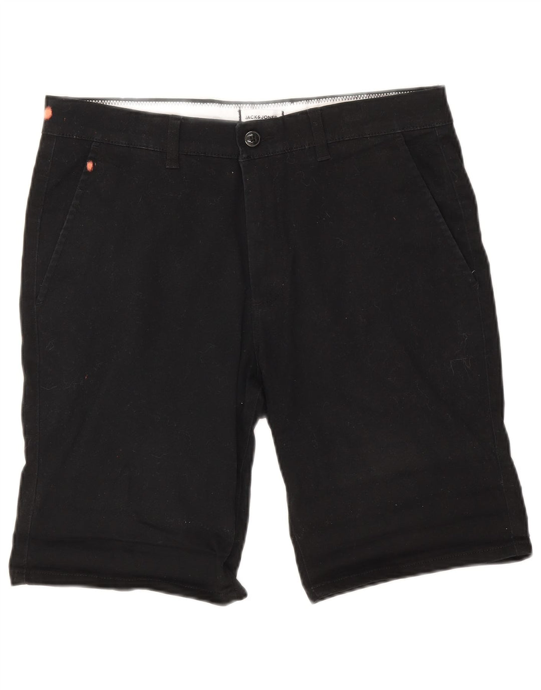 Мужские шорты чинос Jack & Jones W34, черные, хлопковые