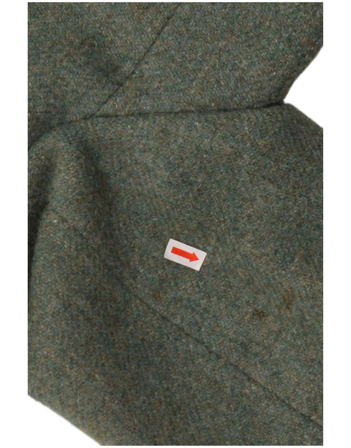 Мужской пиджак BURTON на двух пуговицах, Великобритания 38, средний зеленый из натуральной шерсти