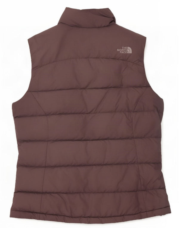 The North Face Womens Padded Gilet UK 12 Medium Purple