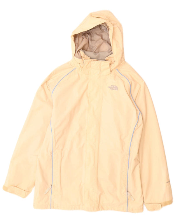 Дождевик The North Face для девочек Hyvent с капюшоном, 14–15 лет, XL, бежевый нейлон