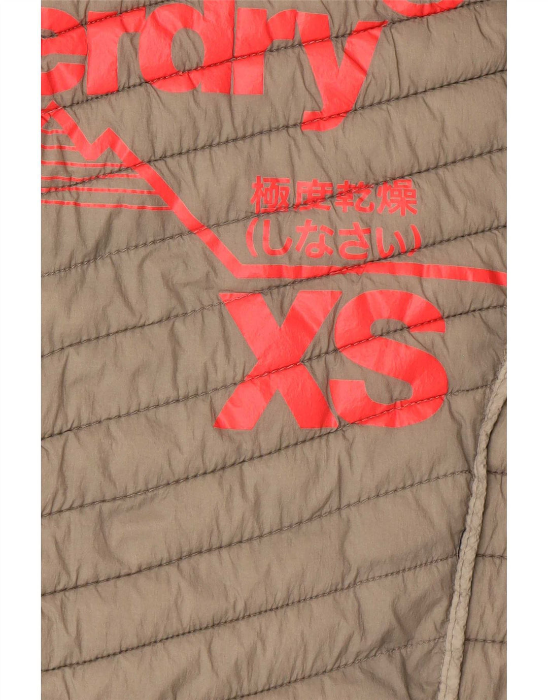 Женская стеганая куртка Superdry UK 6 XS Хаки, нейлон