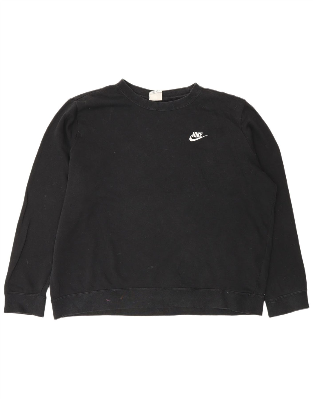 Женский свитер оверсайз Nike UK 18 XL, черный хлопок