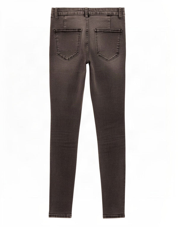Женские джинсы скинни Zara EU 38, маленькие W28 L27, черные