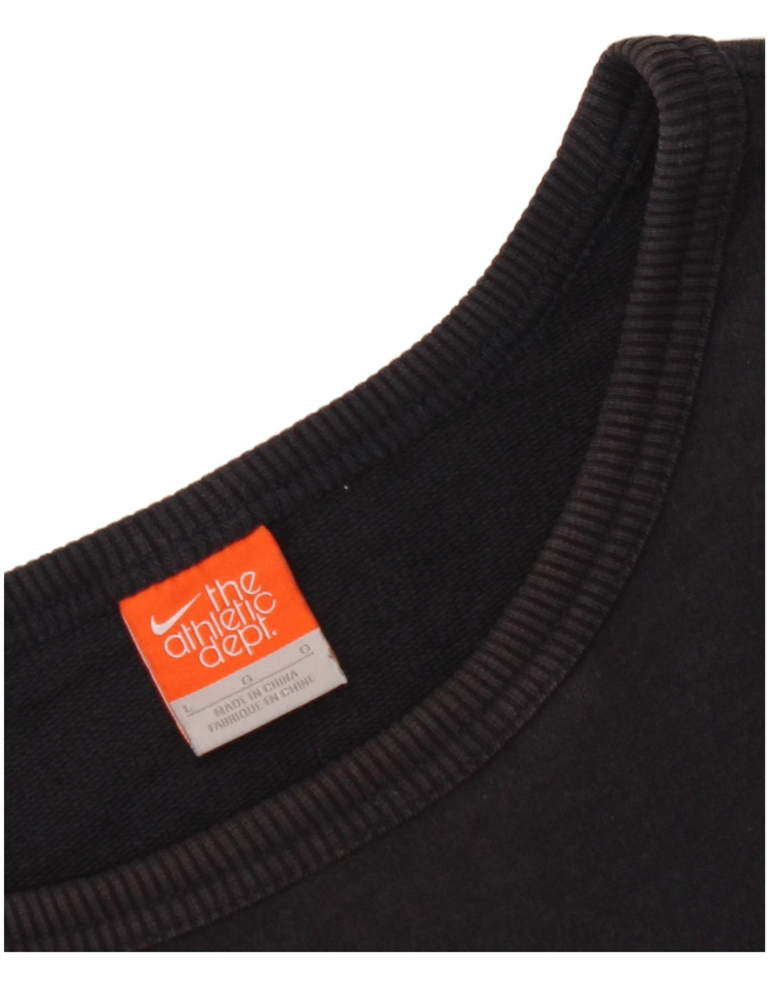 Мужской свитер с рисунком NIKE, большой темно-синий