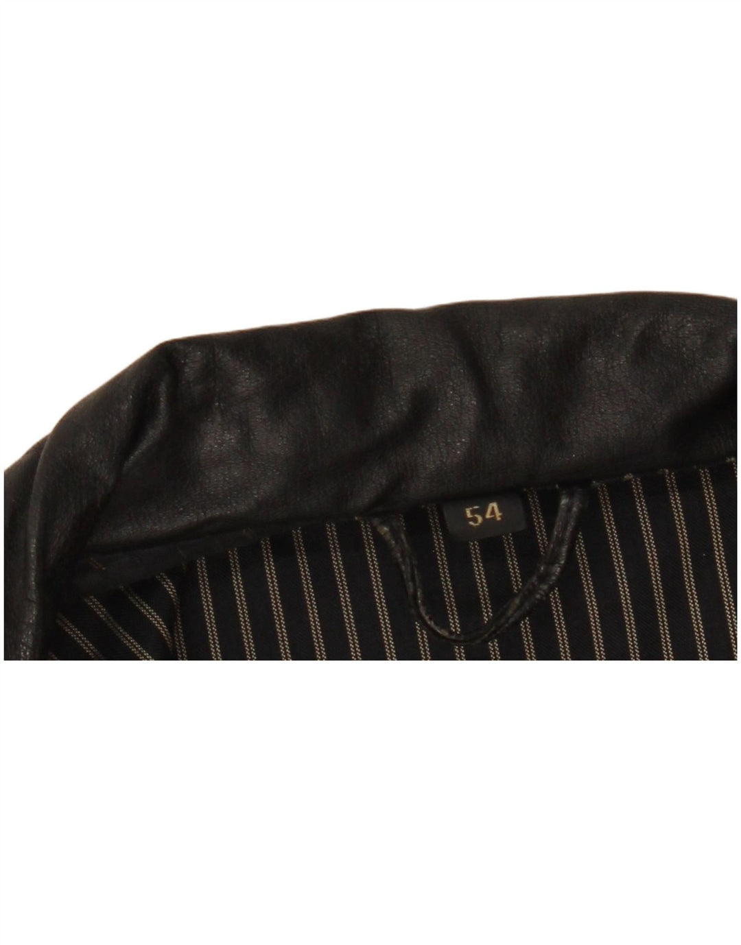 Мужская кожаная куртка C & A EU 54 2XL, черная кожа
