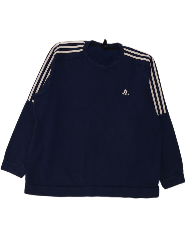 Мужской свитер Adidas Jumper 2XL Темно-синий хлопок