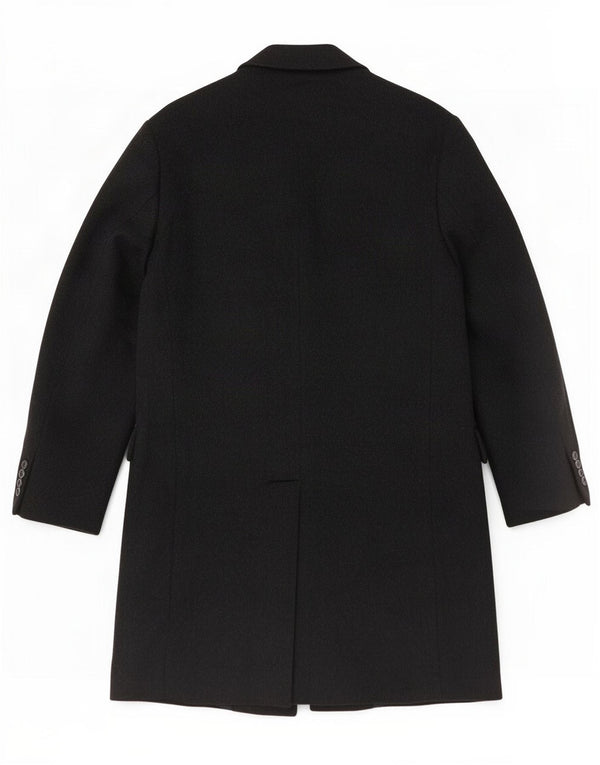 Enrico Coveri Мужское пальто IT 54 2XL Черное Шерстяное