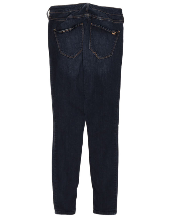 Женские леггинсы с завышенной талией Hollister W30 L28, темно-синие