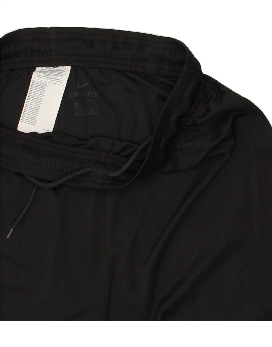Мужские спортивные шорты NIKE Dri Fit, большие черные, полиэстер