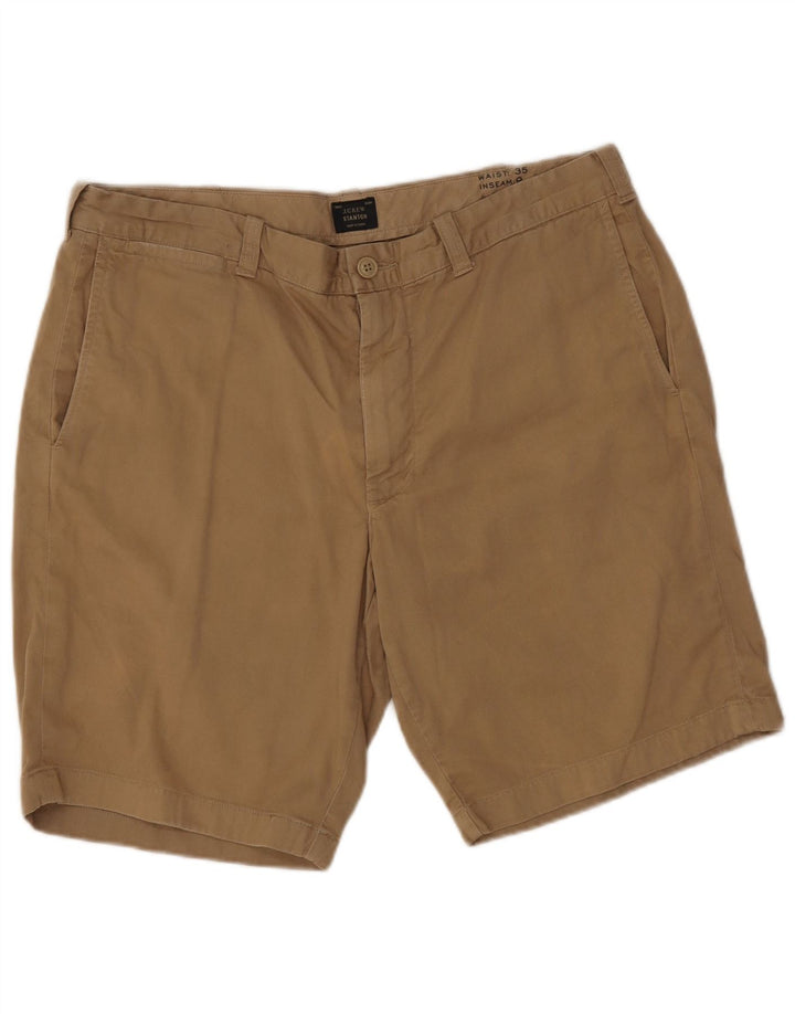 Мужские шорты чинос J. Crew Stanton W35, большие, бежевые, хлопок