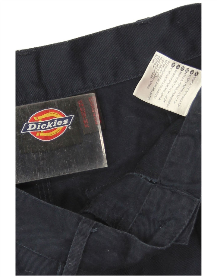 Мужские прямые брюки-карго Dickies W28 L31 темно-синие из полиэстера