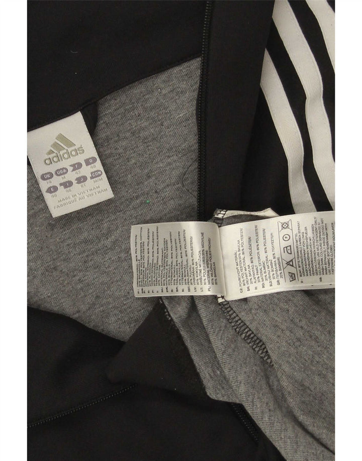 Женский спортивный костюм Adidas Top Jacket UK 14, средний черный, полиэстер