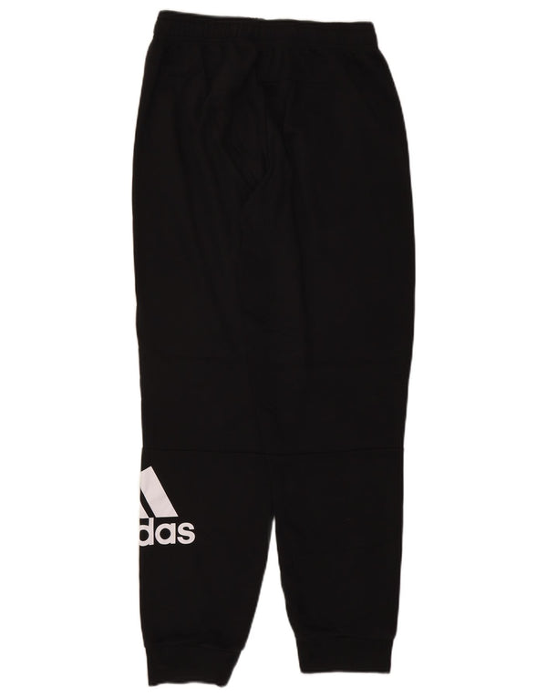 Adidas Мужские спортивные брюки с графическим рисунком Брюки для бега Маленькие черные хлопковые брюки