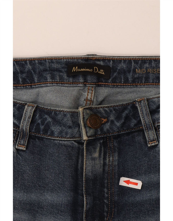 Женские прямые джинсы Massimo Dutti EU 42, большие W32 L27, синие