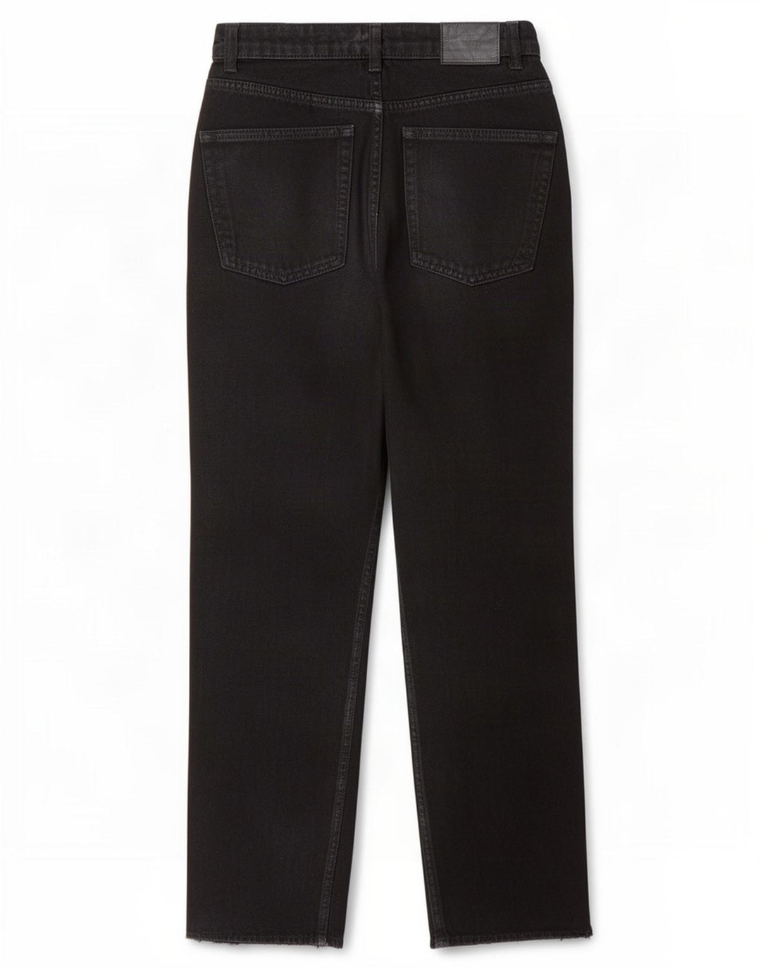 Женские прямые джинсы Zara EU 38, маленькие W28 L25, черные