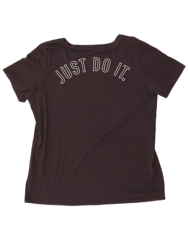 Мужская футболка спортивного кроя с рисунком Nike Top XL, черный хлопок