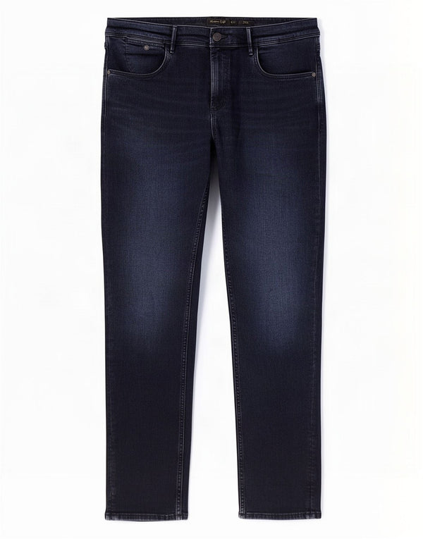 Мужские узкие джинсы Massimo Dutti EU 42, большие W32 L32, темно-синие, хлопок