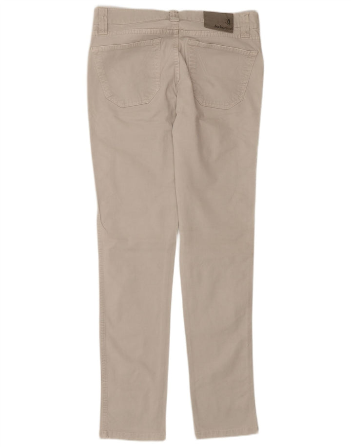 Мужские джинсы Jeckerson Slim W30 L30, бежевый хлопок