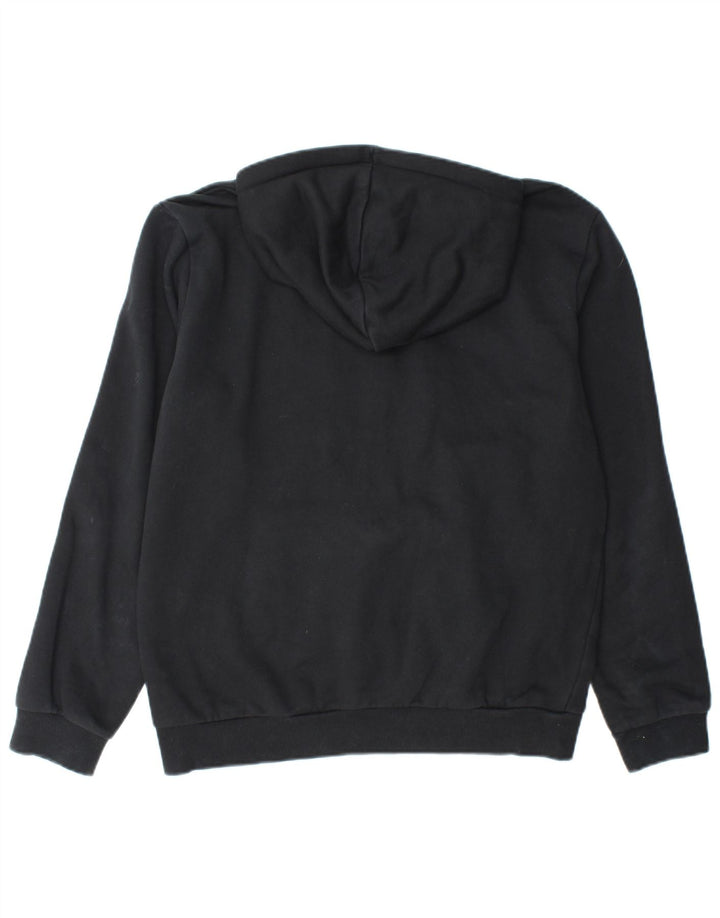 Мужской джемпер с капюшоном PUMA, черный, хлопковый, среднего размера