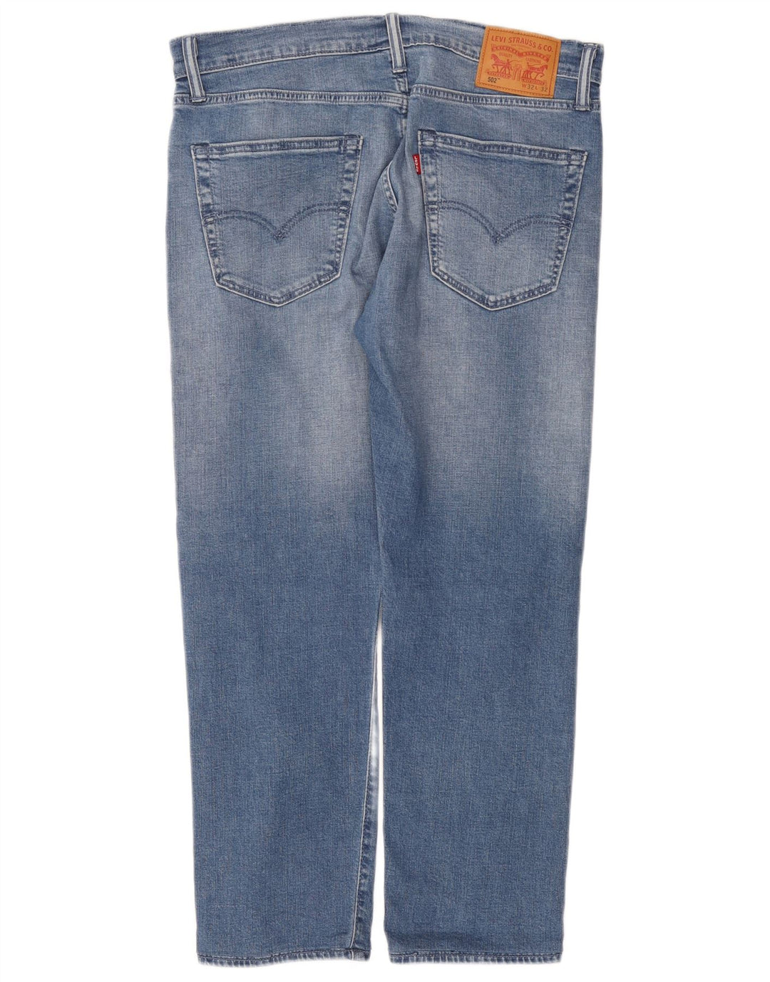 Мужские зауженные джинсы Levi's 502 W32 L28 синие, хлопок