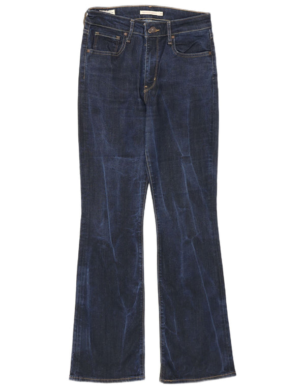 Женские джинсы Levi's 725 с высокой посадкой Bootcut W29 L30 Темно-синие из лиоцелла