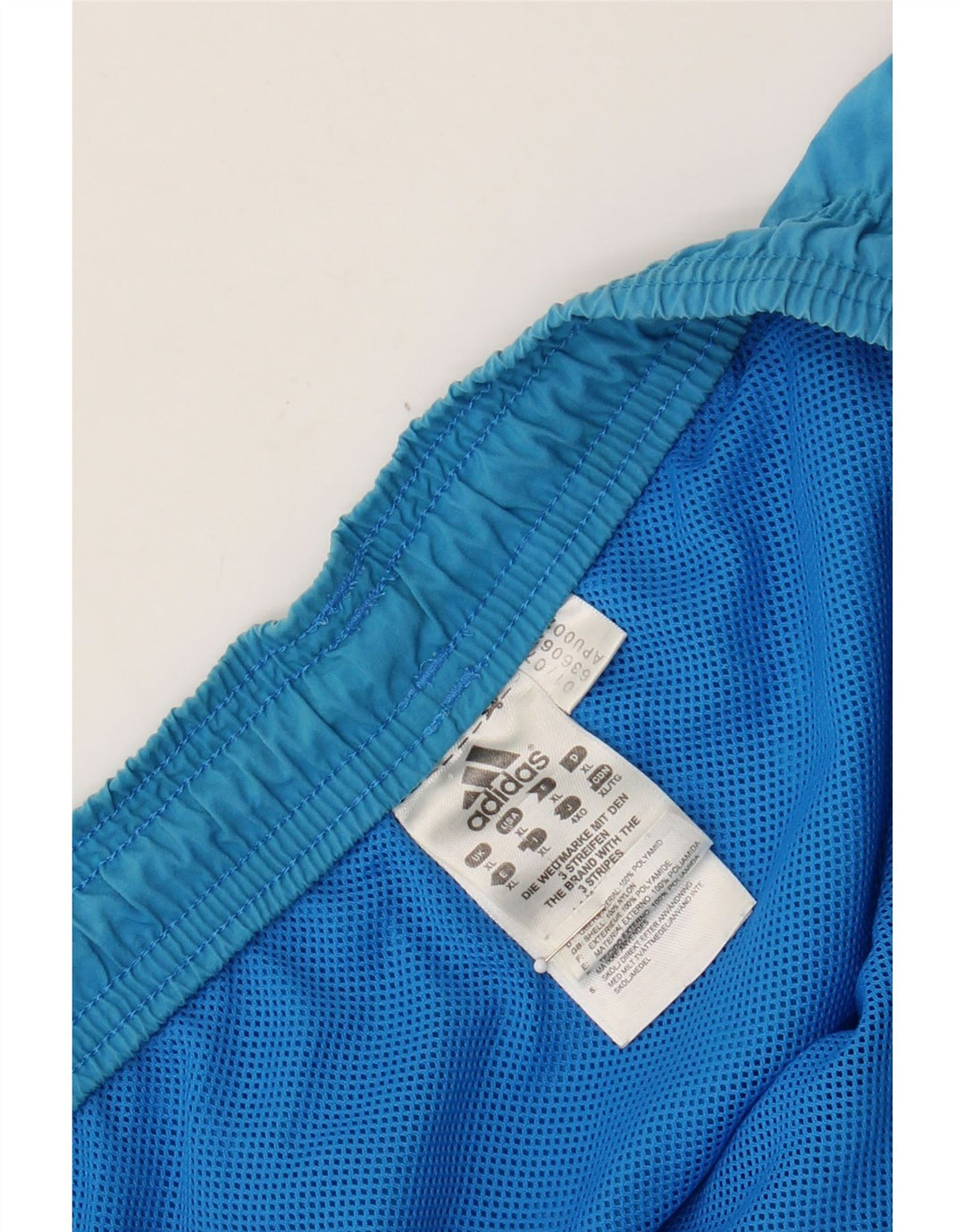 Мужские шорты для плавания Adidas XL синие из полиамида
