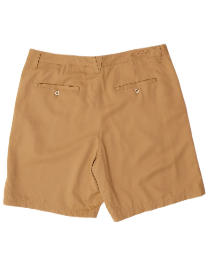 FILA Mens Casual Shorts W38 XL Beige
