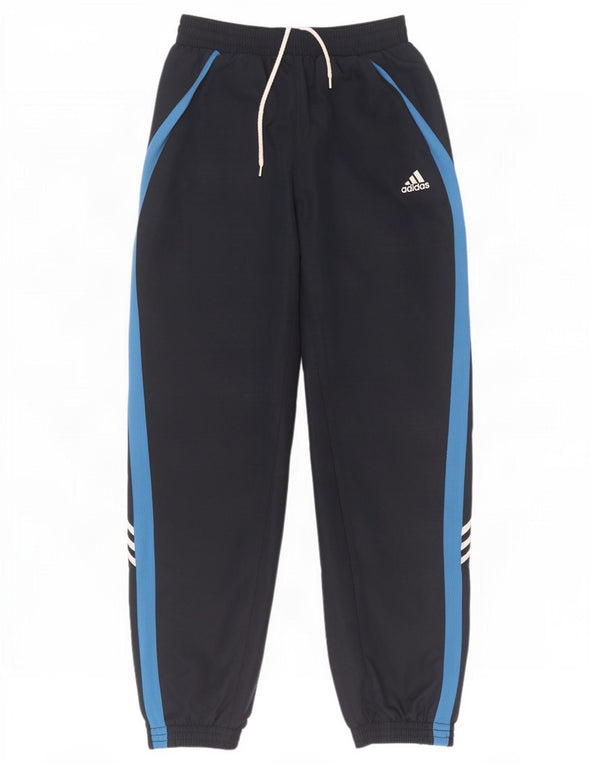 Adidas Мужские спортивные брюки Джоггеры Маленькие темно-синие цветные блоки
