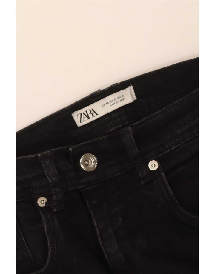 Мужские укороченные джинсы Zara EU 40 Medium W31 L25 черные