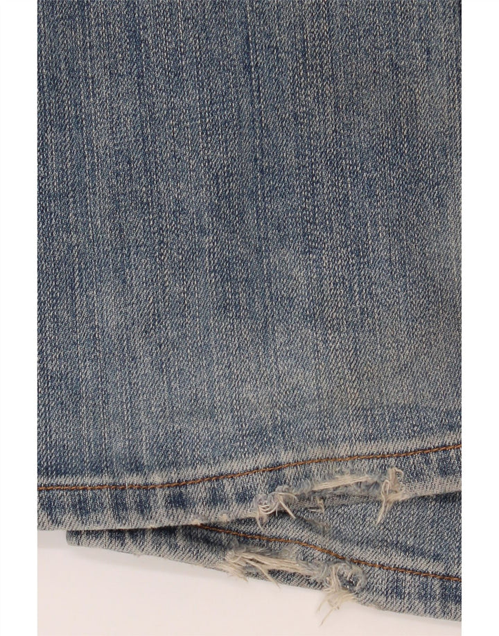 WRANGLER Womens Jade Straight Jeans W31 L34 Blue Cotton Vintage Wrangler and Second-Hand Wrangler from Messina Hembry 