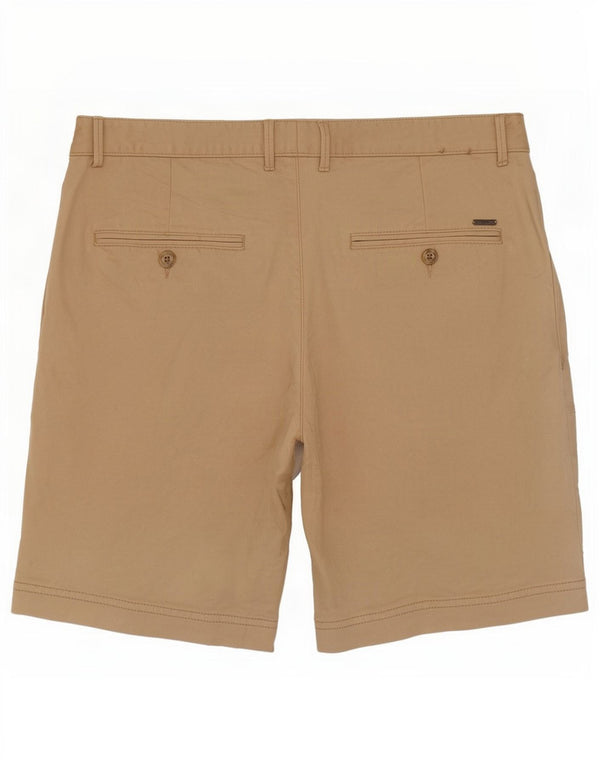 Мужские шорты чинос Hugo Boss IT 46 Small W30 Бежевый хлопок