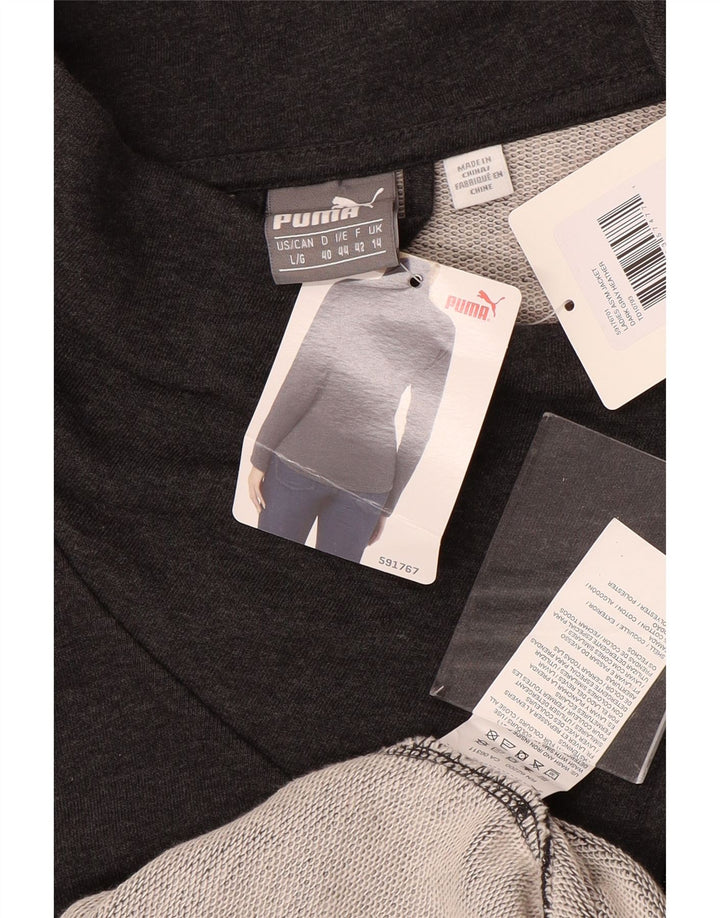 Женский спортивный костюм PUMA UK 14, большой серый хлопок