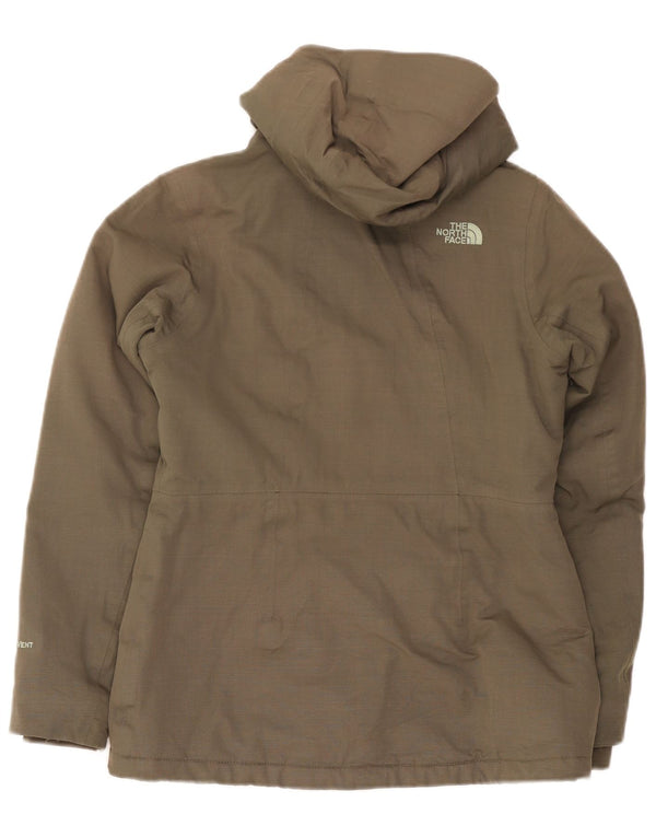 Женская просторная ветровка с капюшоном The North Face UK 10, маленький цвет хаки