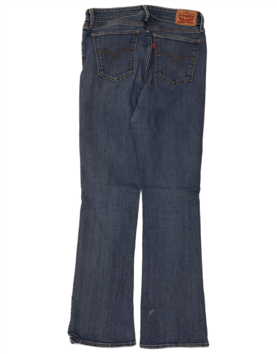 Женские джинсы Levi's 715 Bootcut W30 L30 синие, хлопок