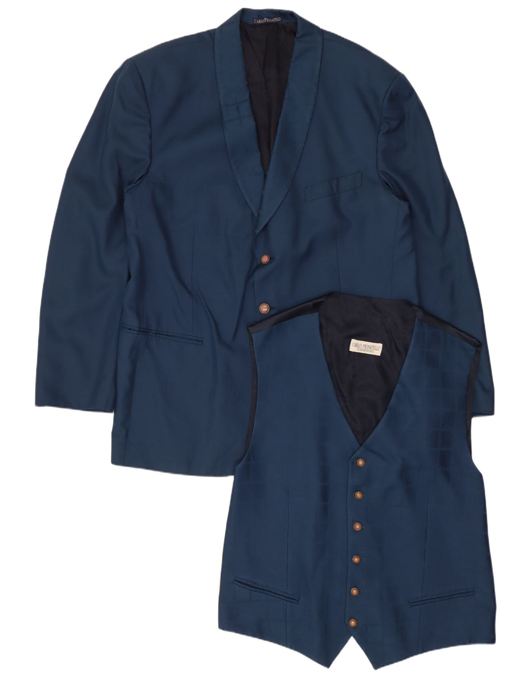 Мужской комплект из 2 предметов Carlo Pignatelli IT 56 3XL, синий шелк