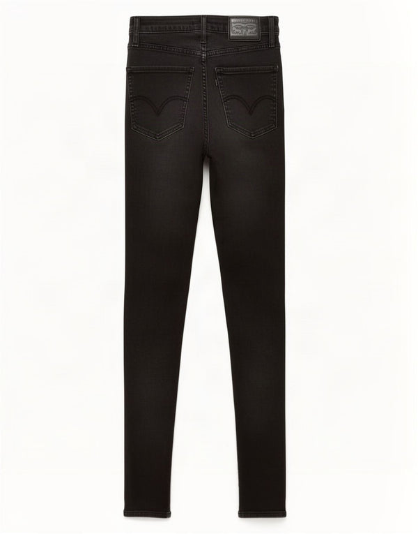 Женские джинсы суперскинни Levi's Mile High W25 L29, серый хлопок