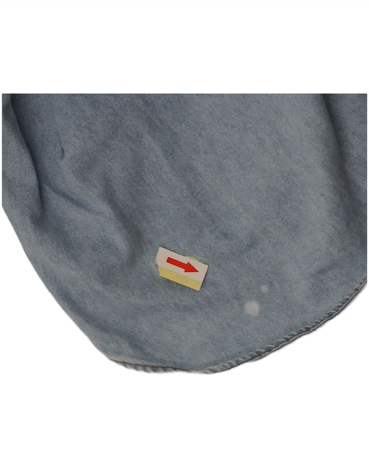 CASUCCI Мужская джинсовая рубашка 2XL синяя