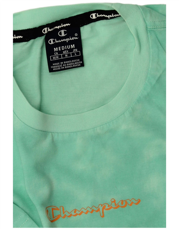 Мужская футболка CHAMPION Top Medium Green Tie Dye
