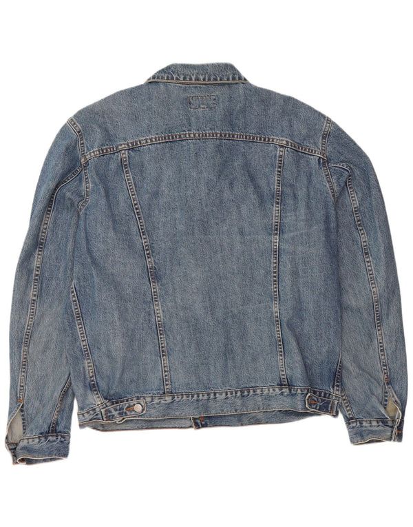 Мужская джинсовая куртка Carrera UK 44 2XL, синяя, хлопок