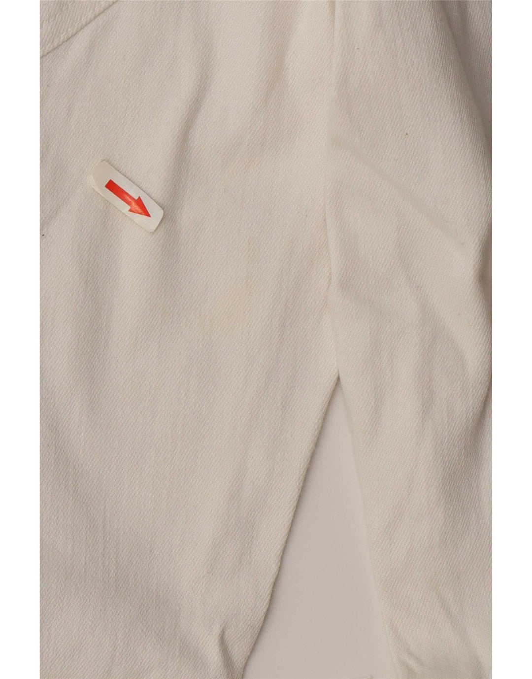 Мужские потертые узкие джинсы Zara EU 38, маленькие W30 L27, белый хлопок