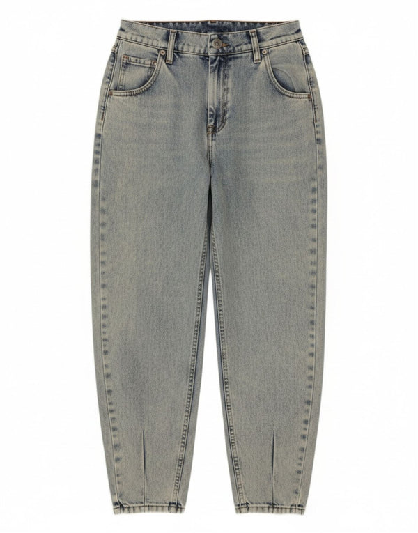 Женские зауженные джинсы Carrera 758 с высокой талией EU 36, маленькие W27 L26, синий хлопок