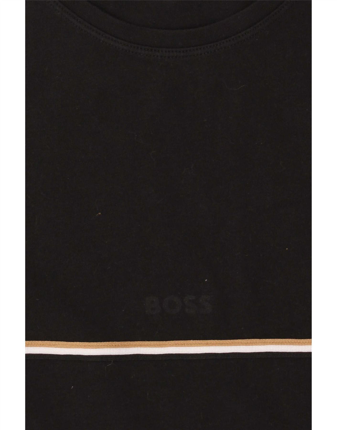Мужская футболка Hugo Boss Top Medium Black Cotton