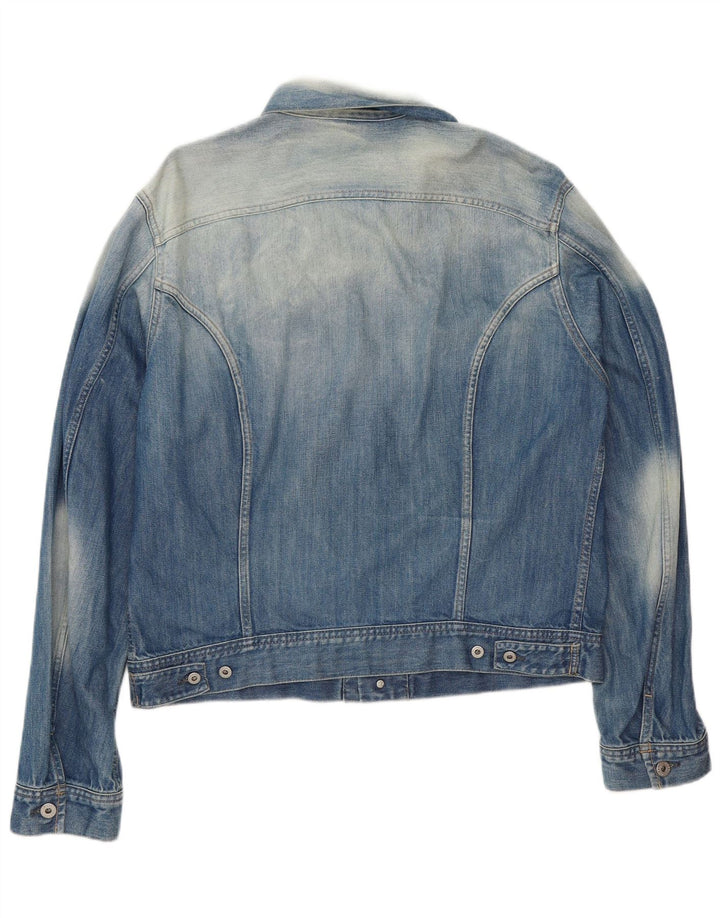Мужская джинсовая куртка Diesel UK 42 XL, синяя, хлопок