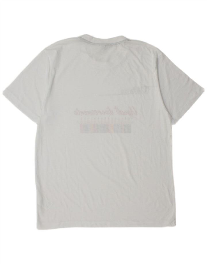 Мужская футболка Wilson с рисунком, большой белый полиэстер