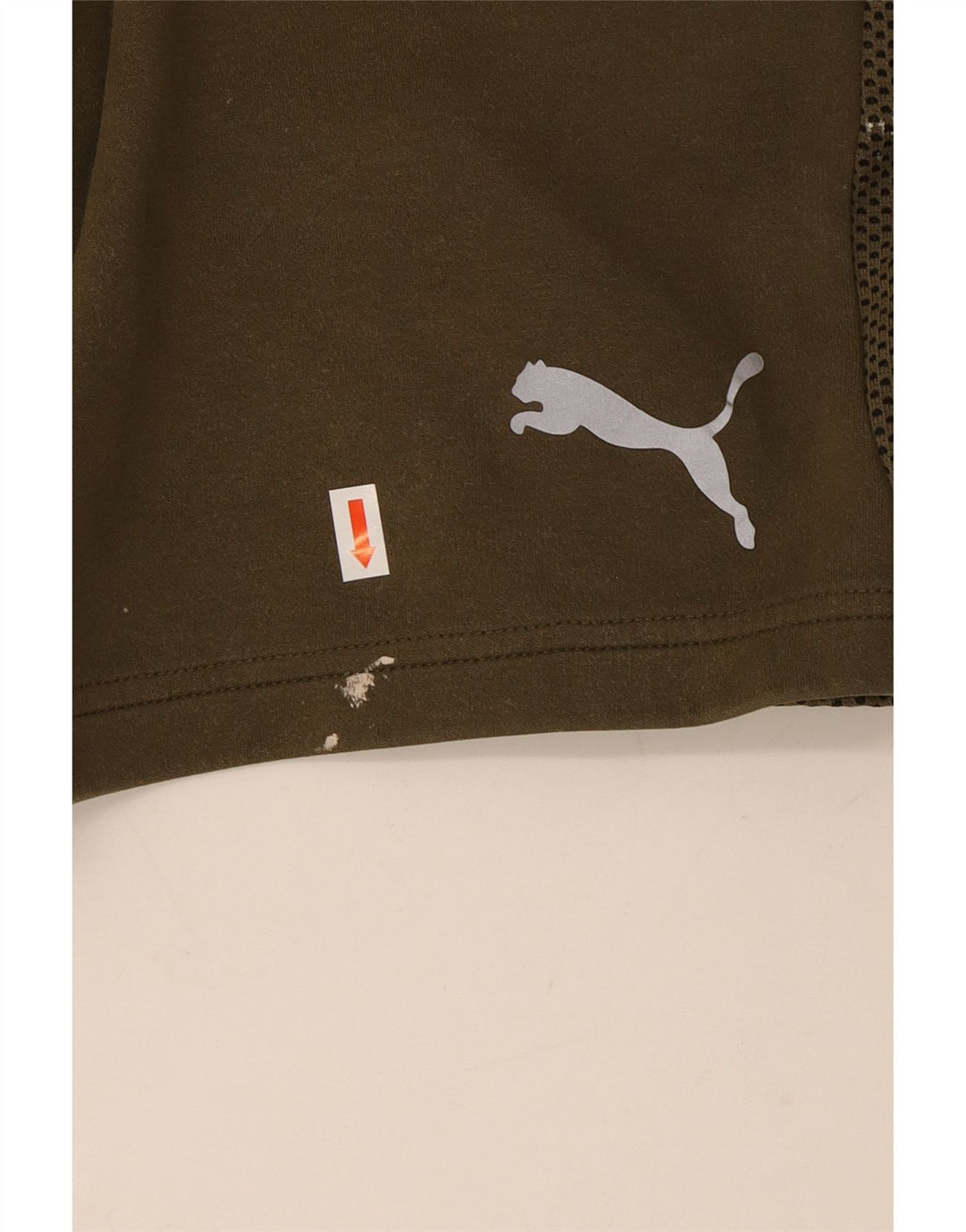 Мужские спортивные шорты Puma XL цвета хаки, хлопок
