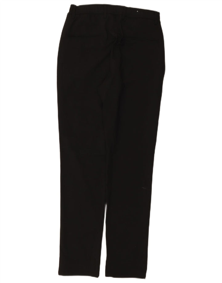 Мужские узкие брюки-чиносы Zara, маленькие W30 L29, черные, полиэстер