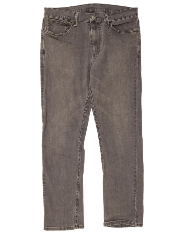 Мужские джинсы Levi's 511 Slim W34 L30 Серые хлопковые